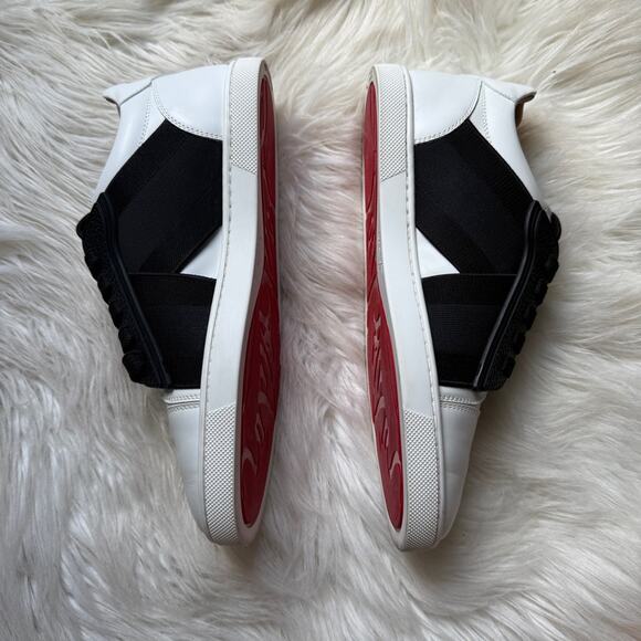 EUC • CHRISTIAN LOUBOUTIN Elastikid Donna Calfskin Sneakers Size Size: 37 - Picture 3 of 10